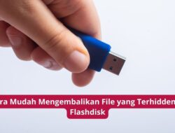 Cara Mudah Mengembalikan File yang Terhidden di Flashdisk